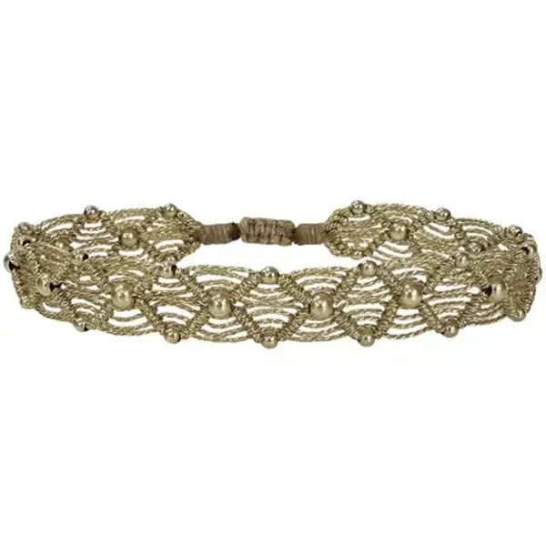 LeJu - Breeze Handmade Bracelet in Gold