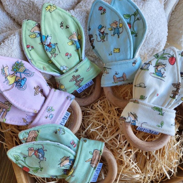 TOOTHLESS - teethers  (in several colors)