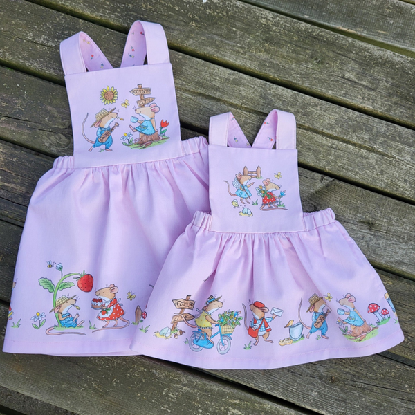 POLLY dress - Pink - The Country Mouse and The City Mouse