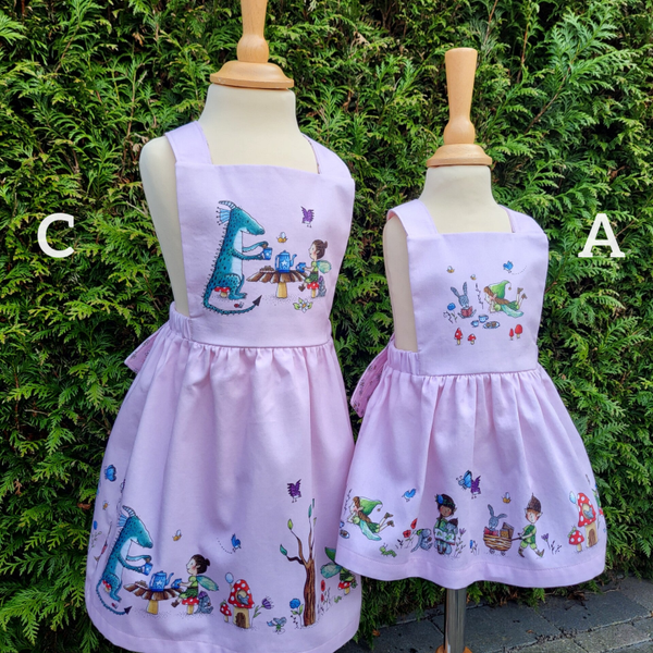 POLLY dress - Pink - Magical Tea Time