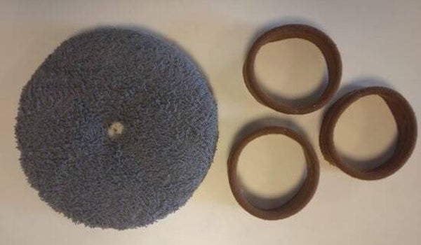 Onderdelen voor poetsmachine