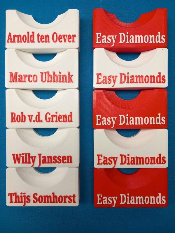 Arbiters bal afmeters 61.5 mm voor carambol