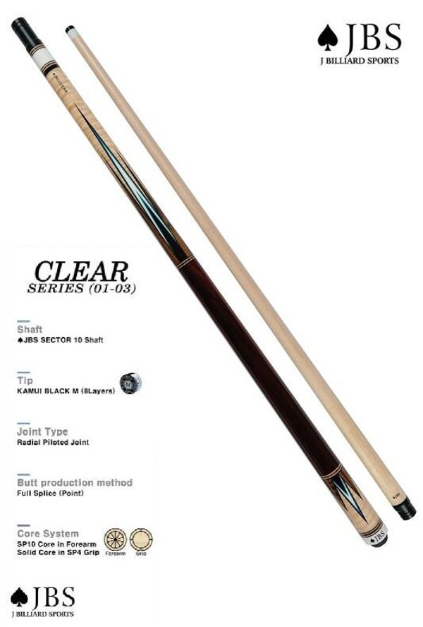 JBS Clear 05, Bocote and Rosewood