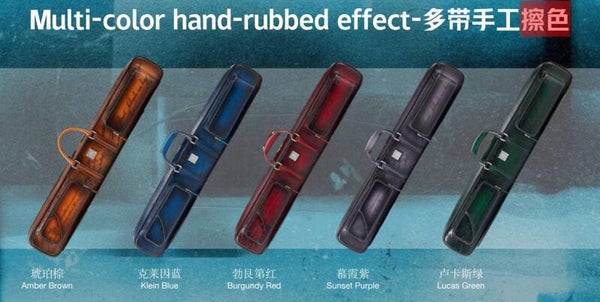 Vibrant Lizard Cue bag.