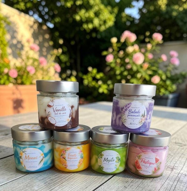 Lot de bougies d'été (prix malin)