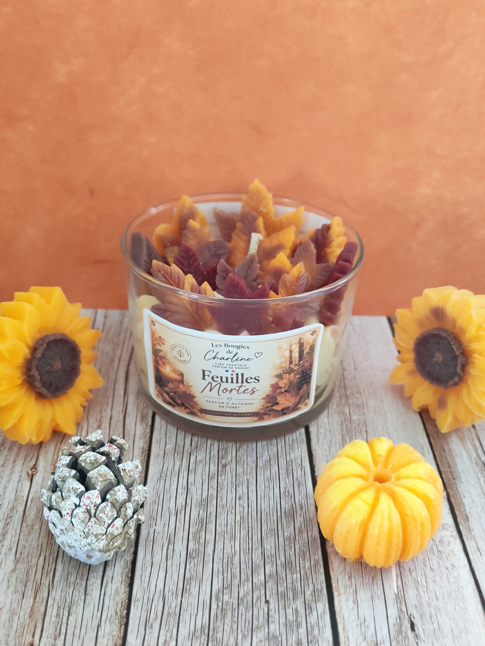 Bougie "Les Feuilles Mortes"