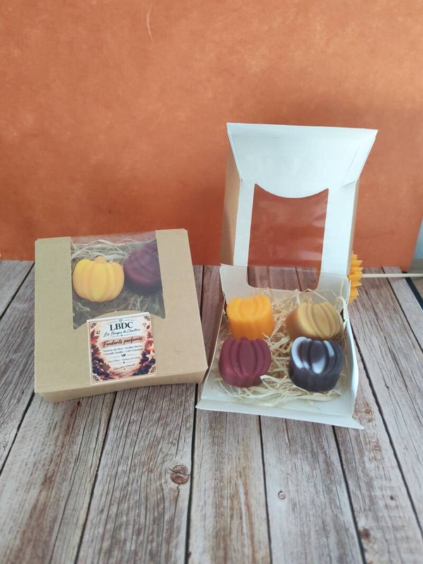 Lot de 4 fondants d'automne