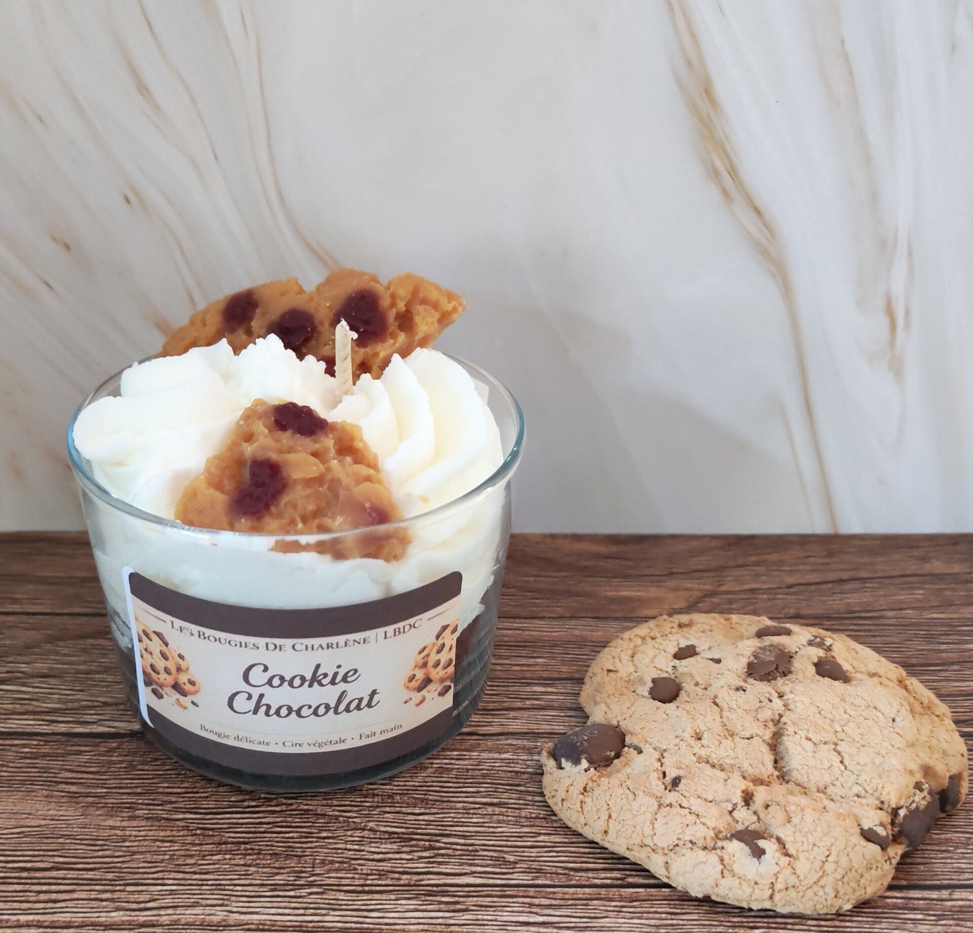 Bougie Gourmande Cookie Chocolat