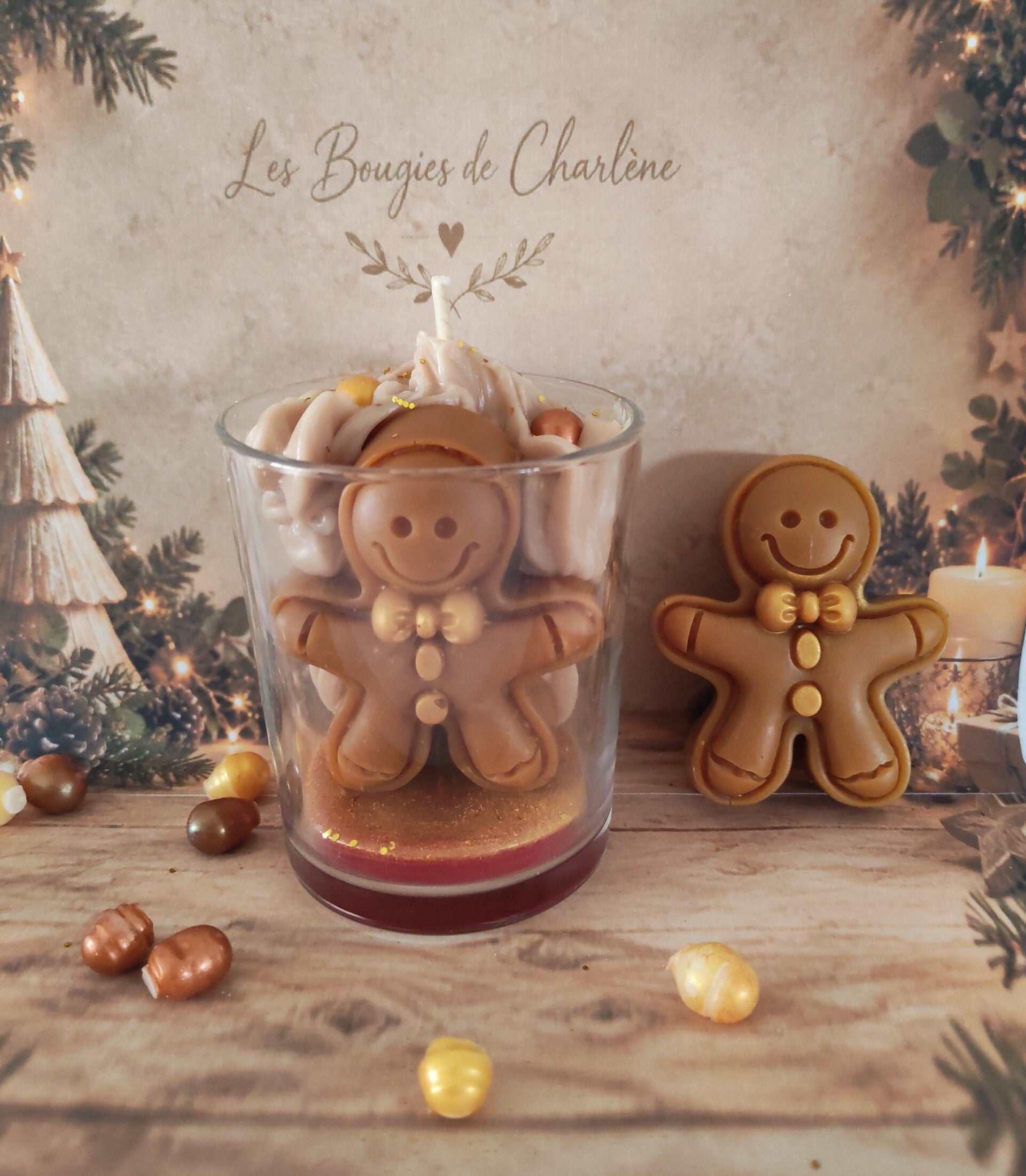 Bougie Rocher Praliné