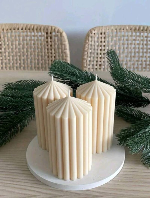 Bougie Striée