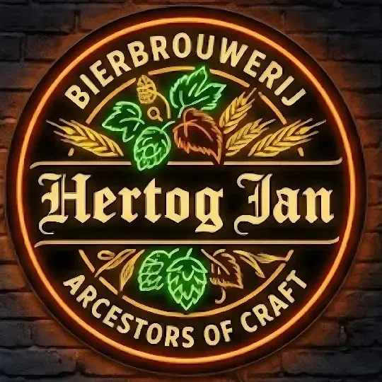 Hertog Jan LED Neon Bord - Bier Wanddecoratie - USB - Diverse Maten