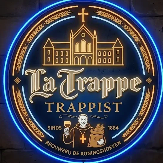 La Trappe Trappist LED Neon Verlichting - Bier Reclamebord - USB
