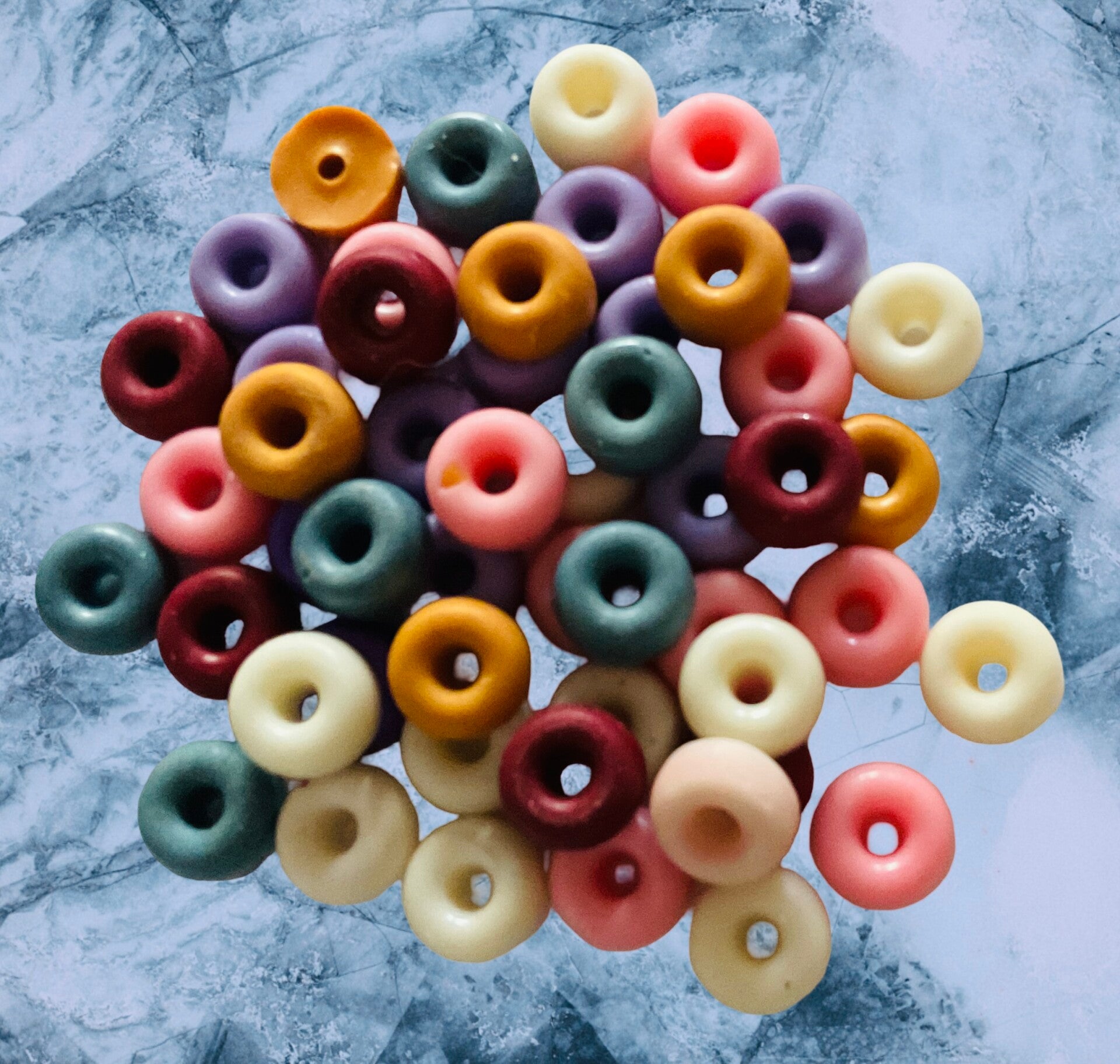 Mini Doughnut Wax Melts in Jar