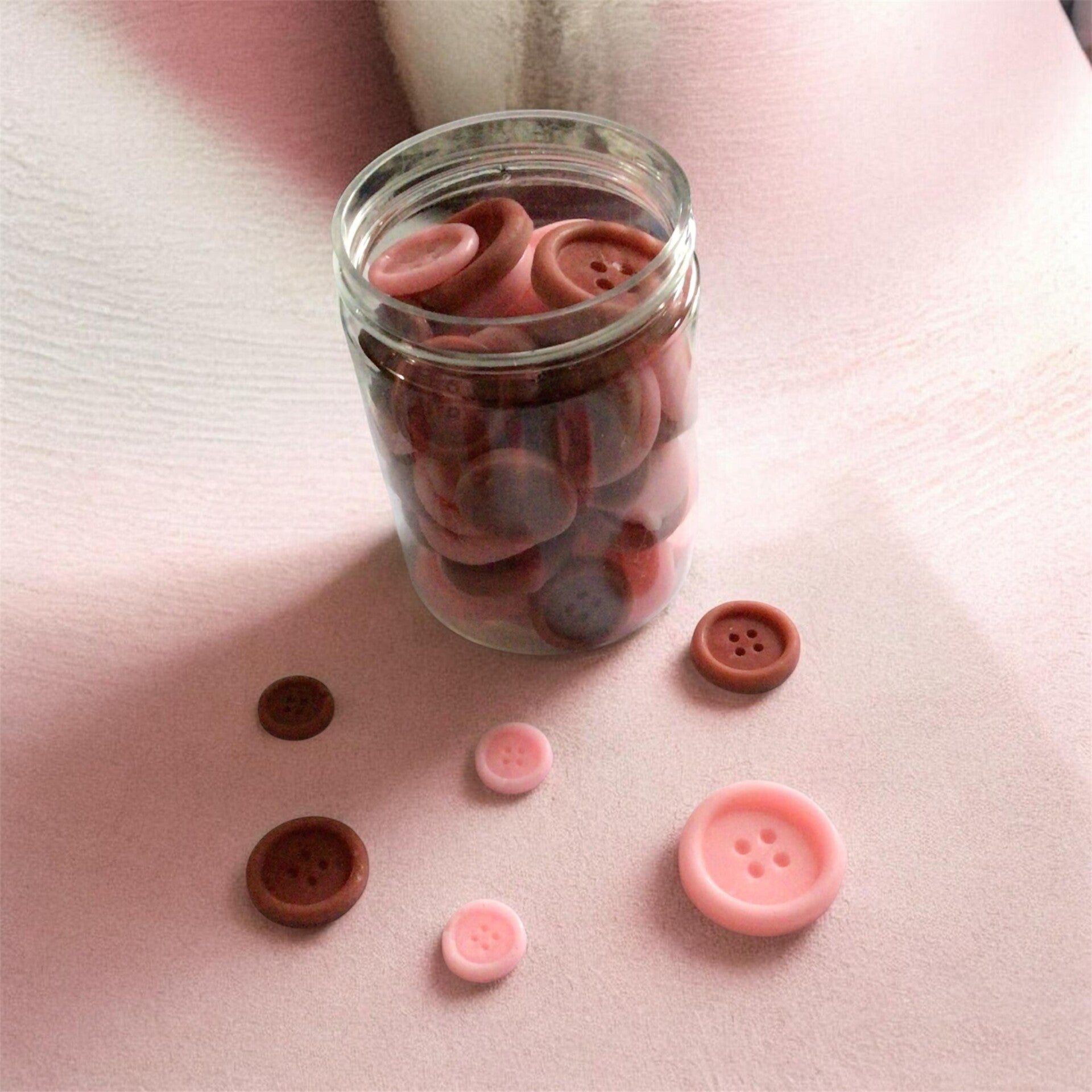 Assorted Button Wax Melts in Jar