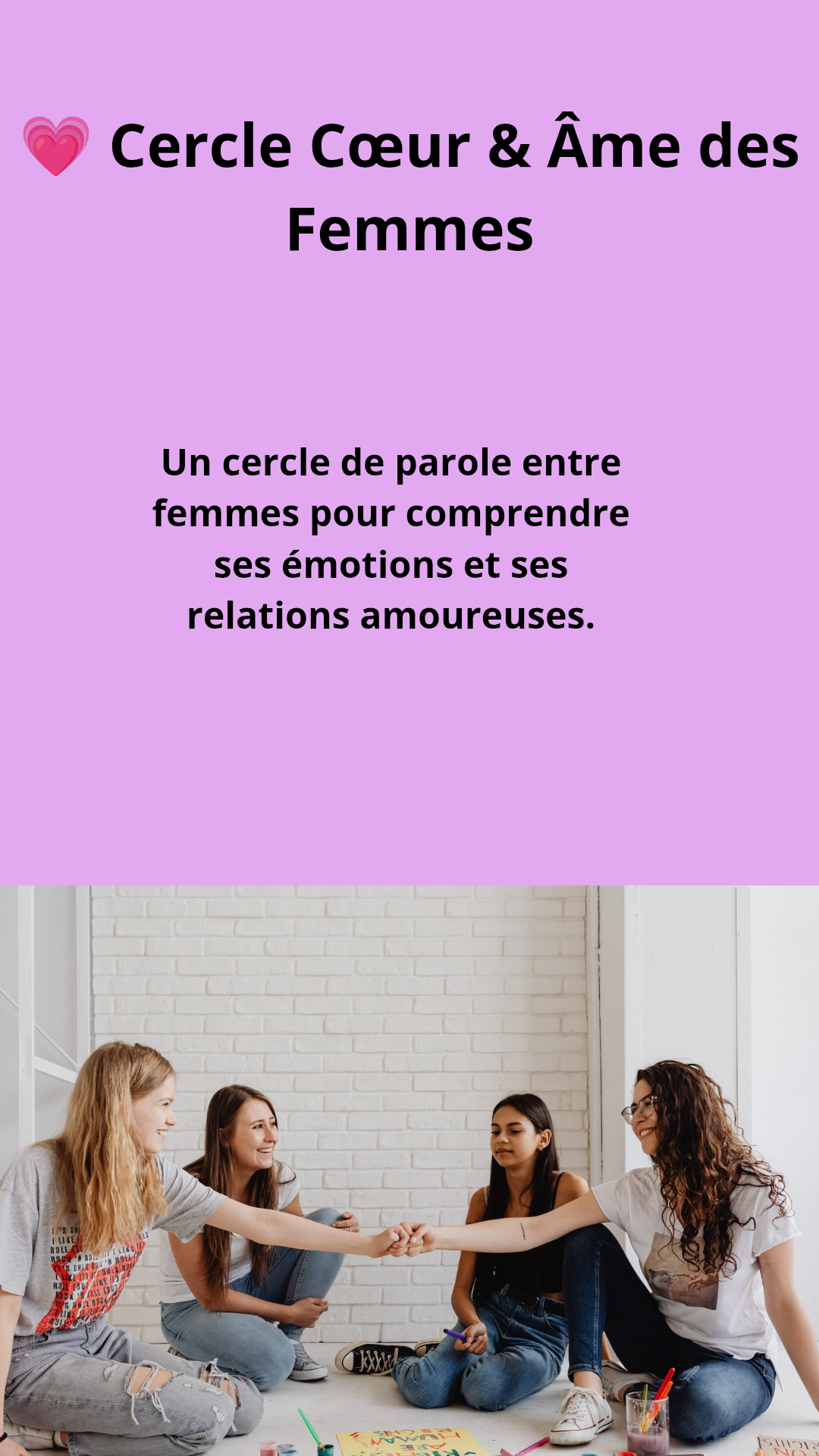 💗 Cercle Cœur & Âme des Femmes