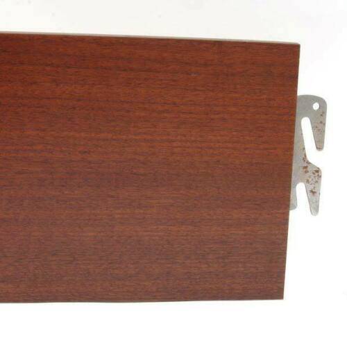 bedCLAW Medium Finish Hook-On Replacement Heavy-Duty Wood Bed Frame Side Rails