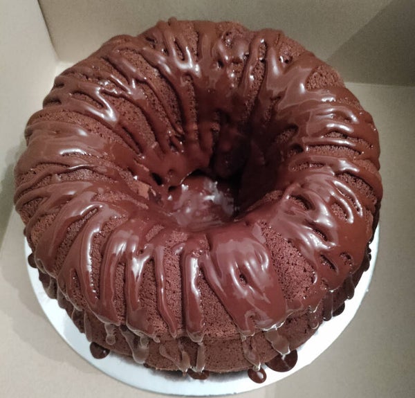 Chocolate Hennessy with a chocolate drizzle