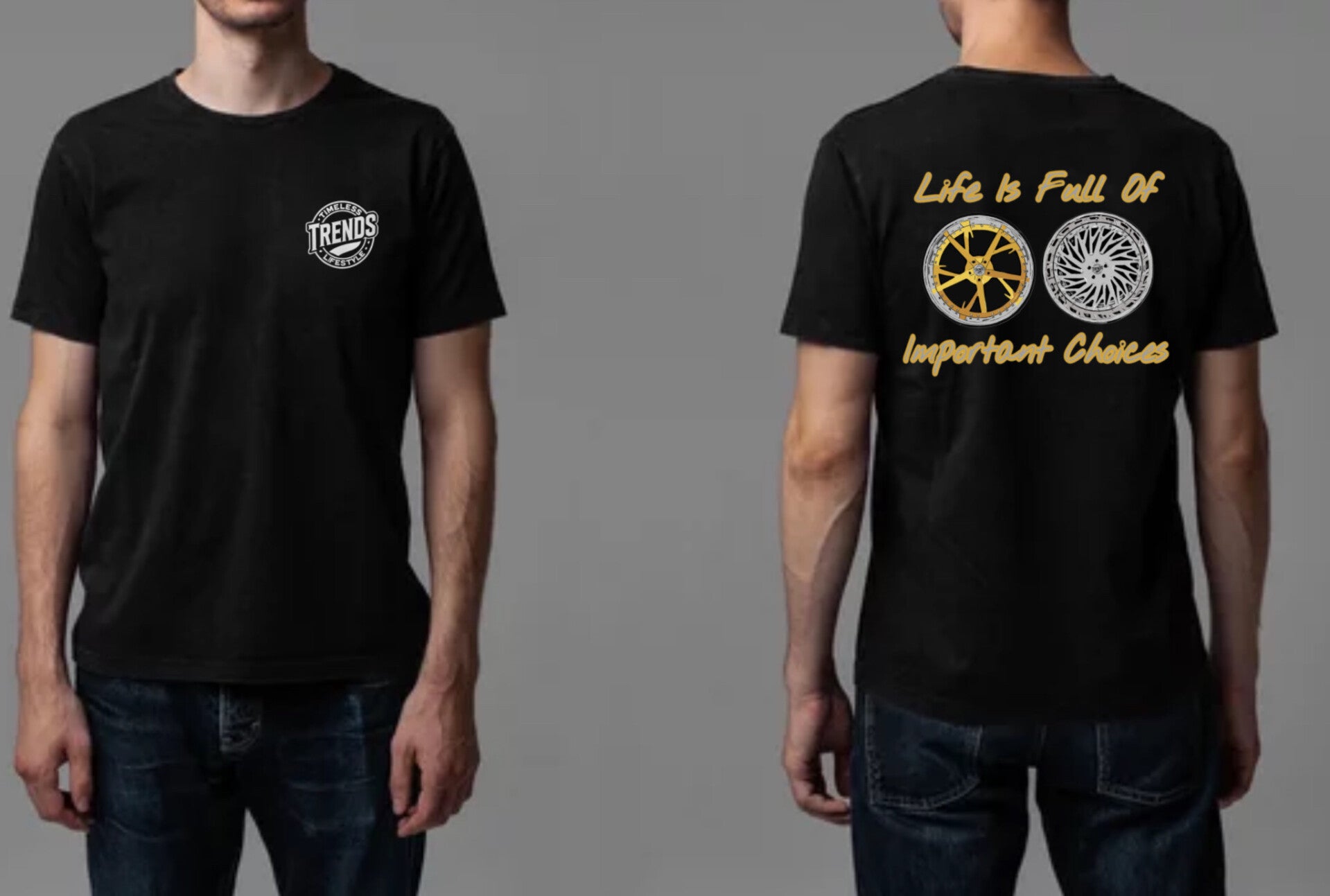 Important Choices” Street Style Tee