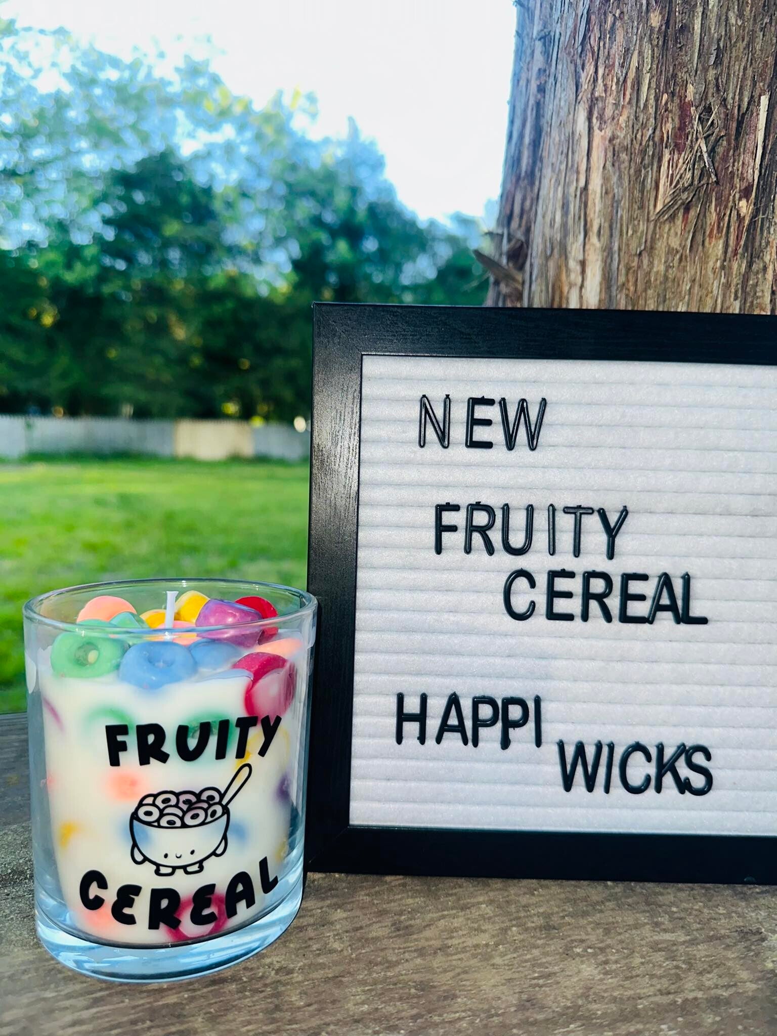 7oz Fruity Cereal Candle