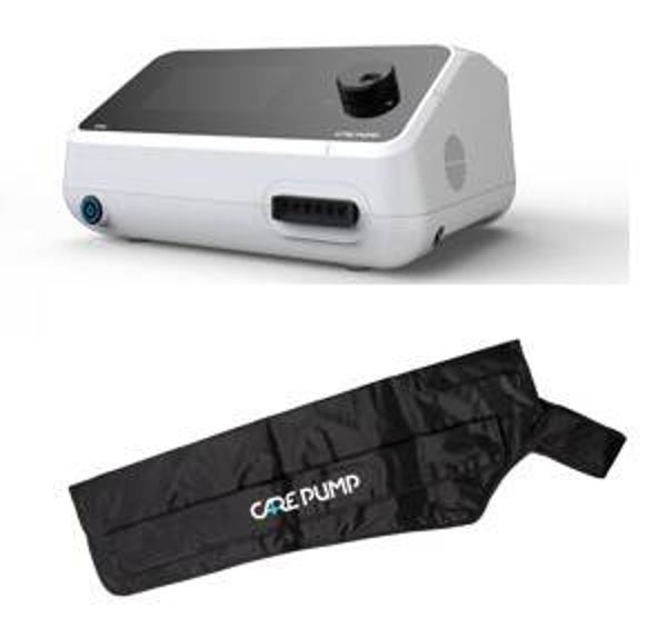 CarePump Lite6 lymfedrainage set voor arm of arm-schouder-borst, prijs vanaf