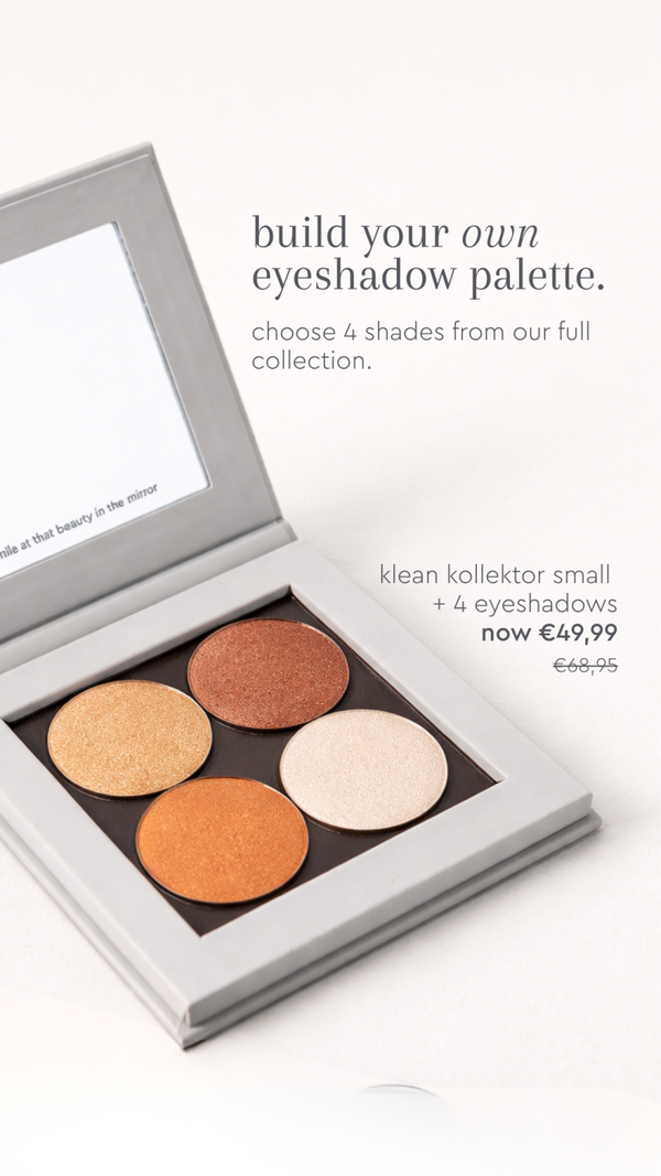 Build your own eyeshadow palette - 4 tinten