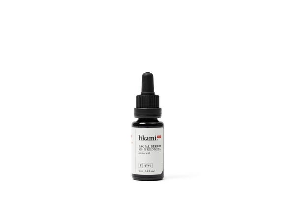 Facial serum skin redness