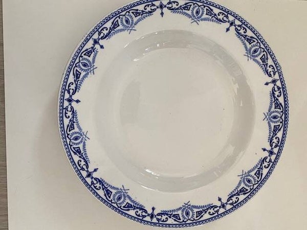 Massena blauw diep bord