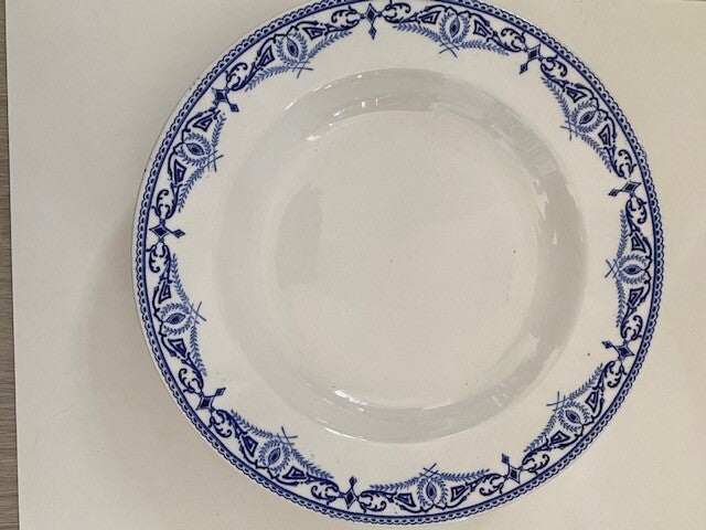 Massena blauw diep bord