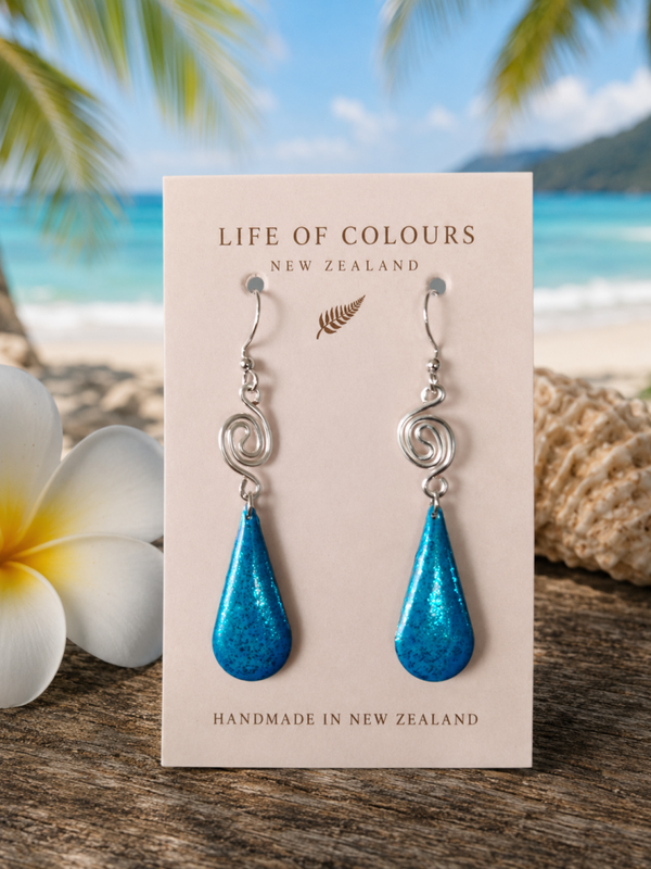 Arctic shimmer Earrings