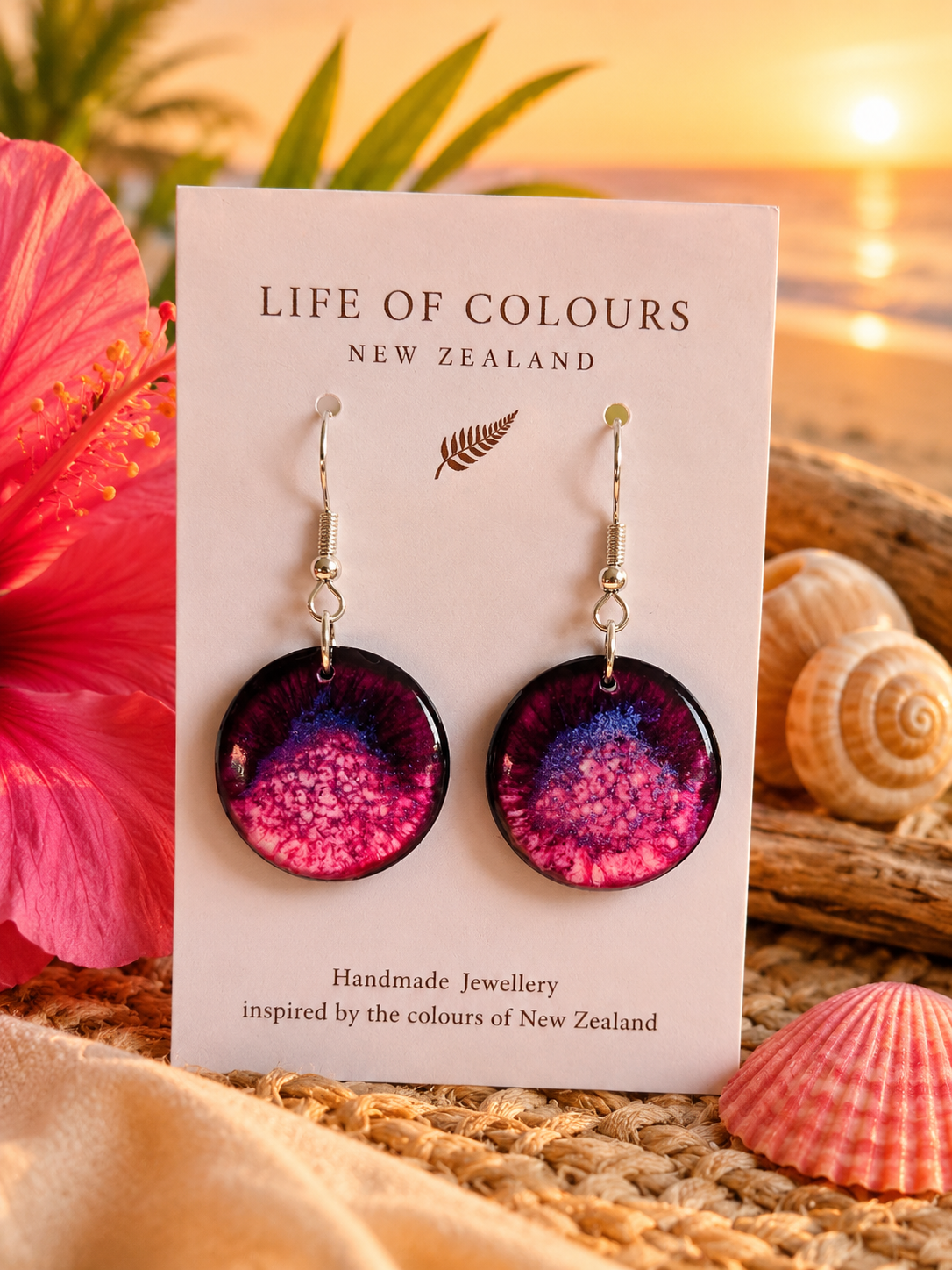 Berry Burst Earrings