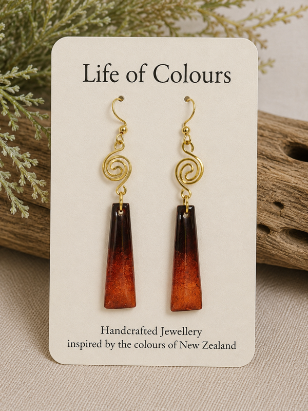 Autumn Earth Tone Earrings