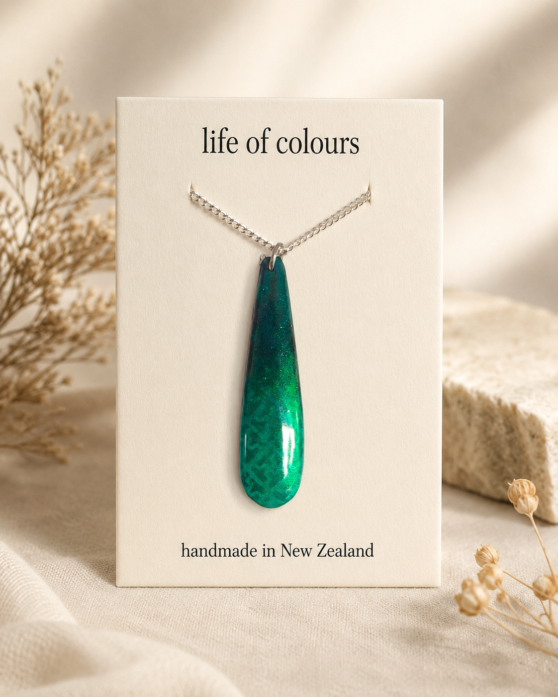 Tōtara Mist Reversible Necklace