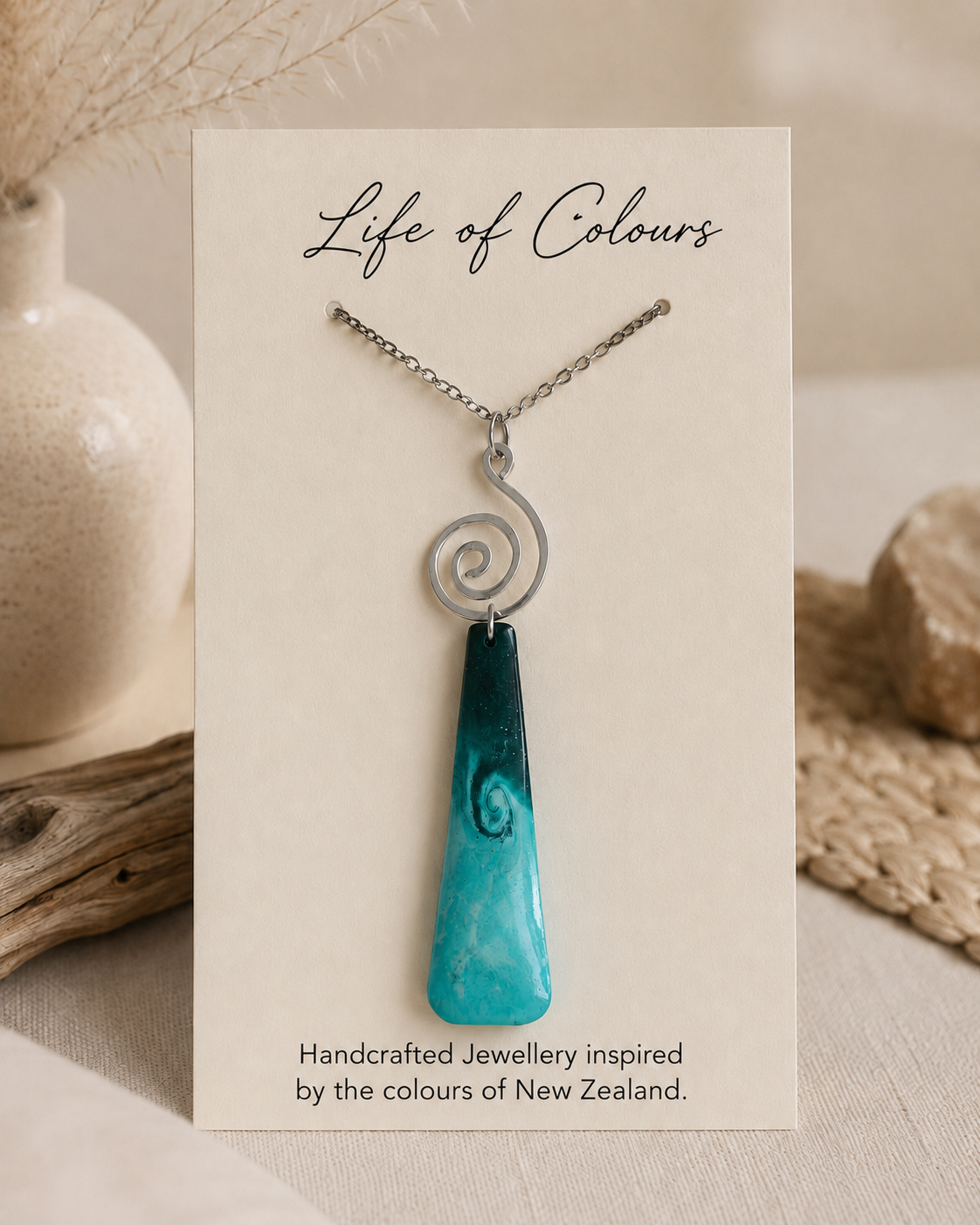Forest Fern Necklace - Reversible