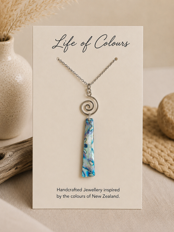 Ocean Pearl Reversible Necklace