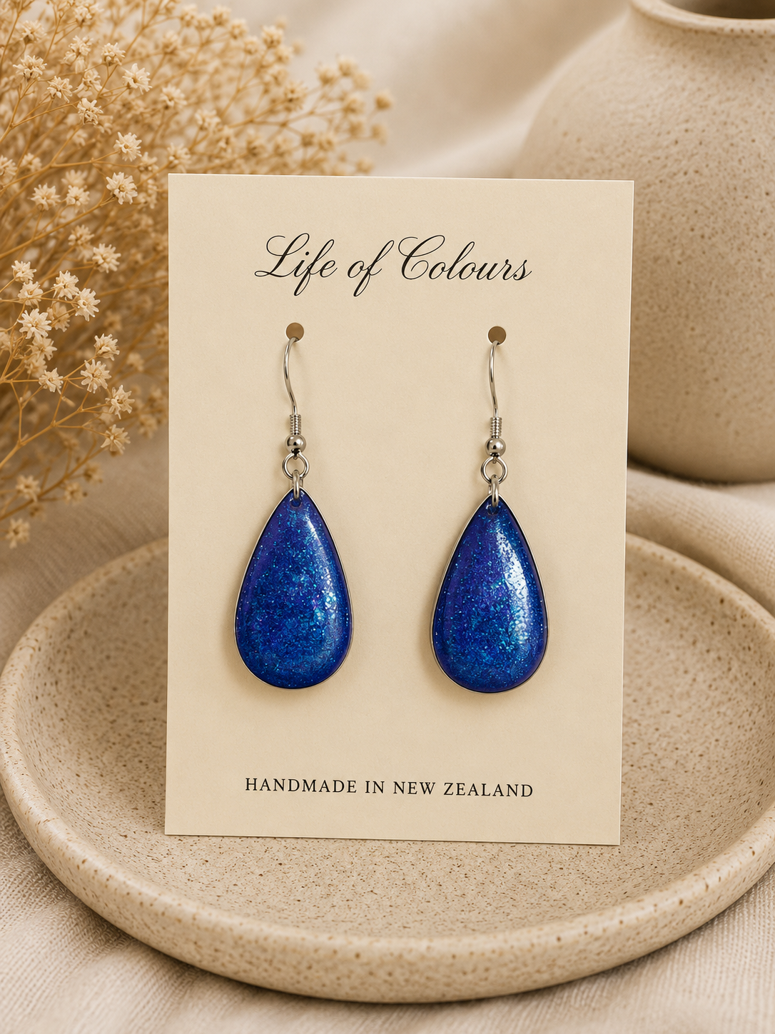 Purple Lagoon Earrings