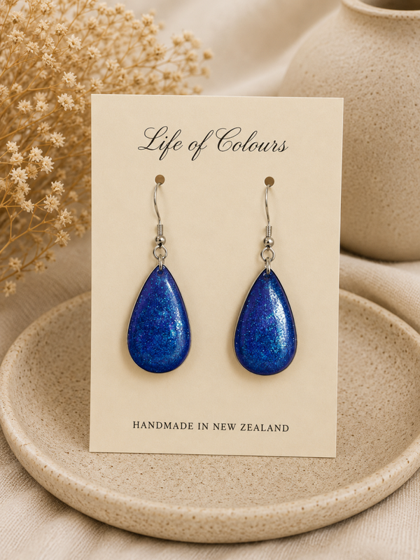 Purple Lagoon Earrings