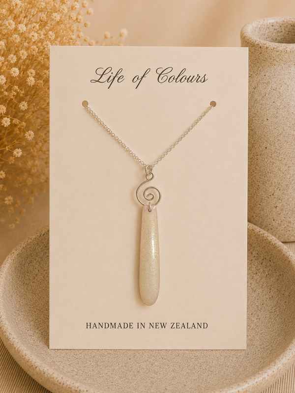 Moonlit Pearl Necklace