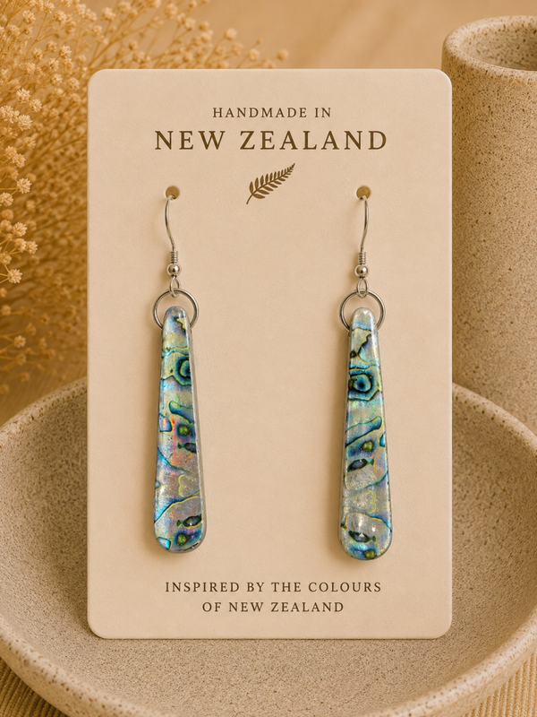 Pearlescent Shell Earrings