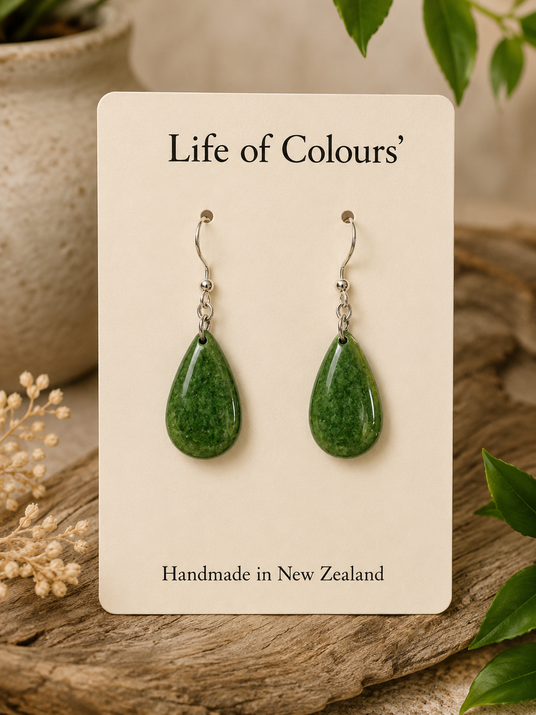 Forest Moss Earrings
