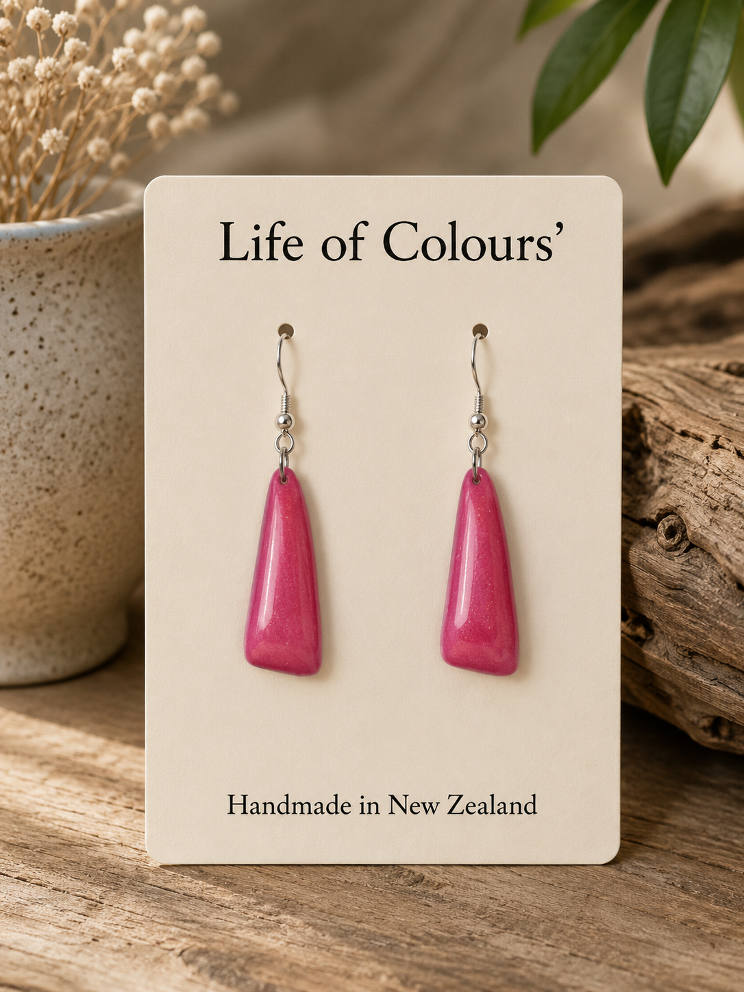 Pink Fizz Earrings