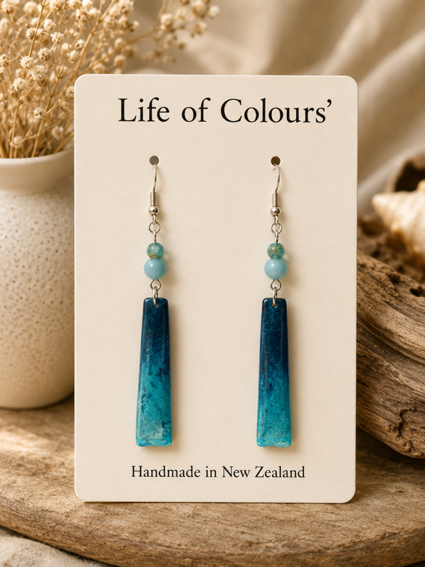 Ocean Currents Earrings