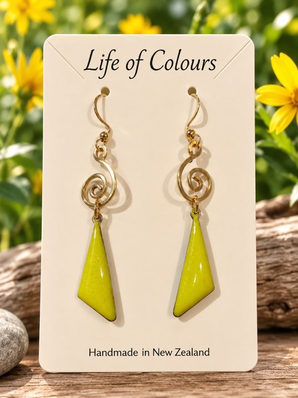Buttercup Yellow Earrings