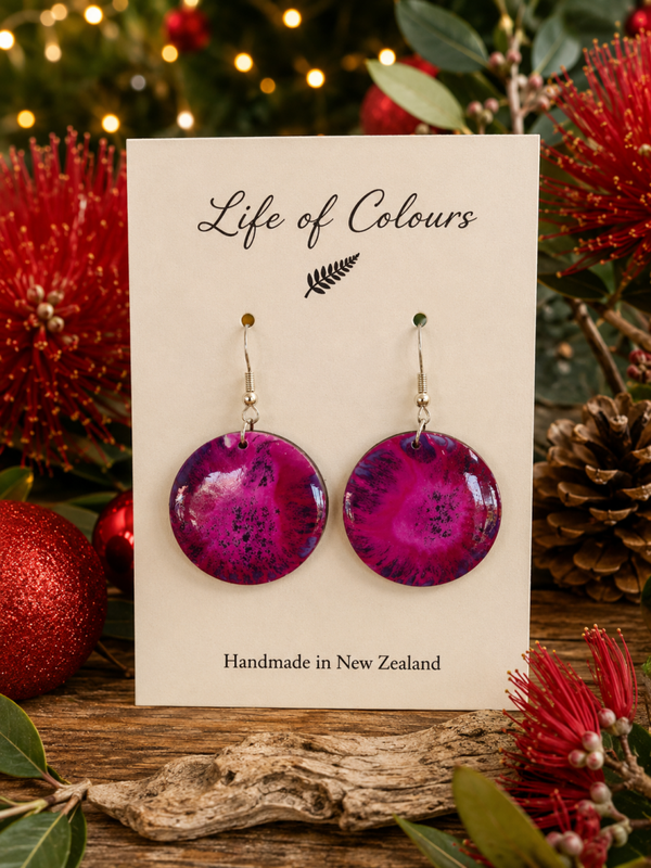 Berry Burst Earrings