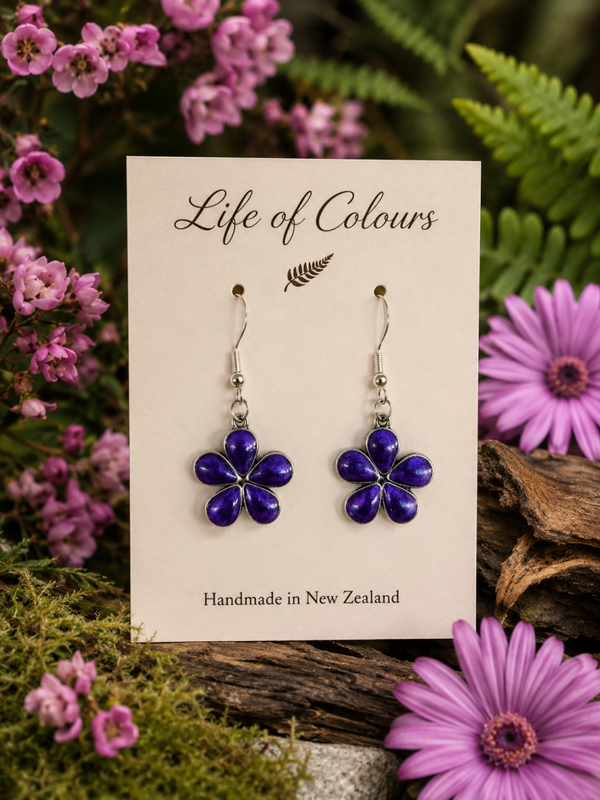 Lavender Bloom Earrings