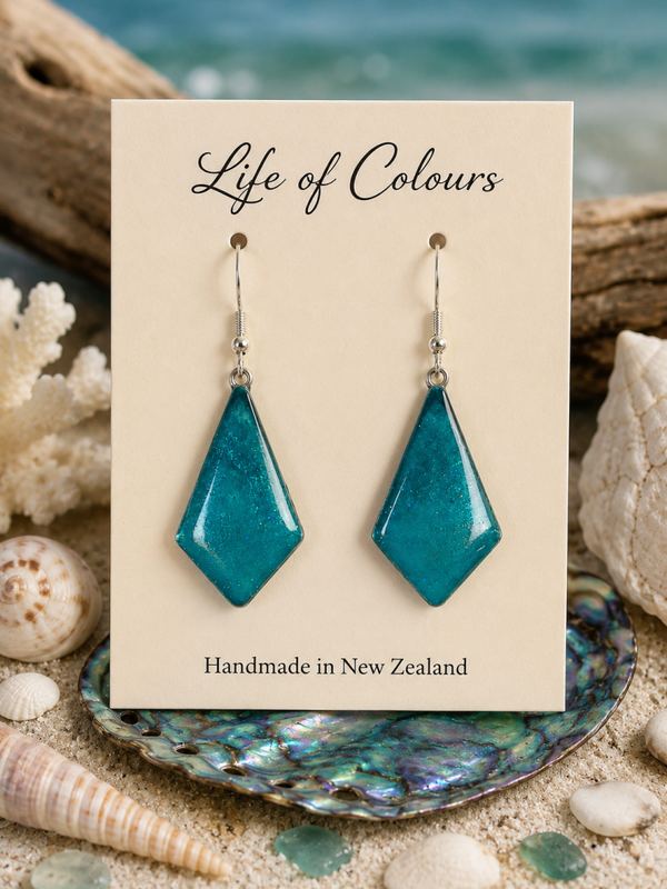 Turquoise Aurora Earrings