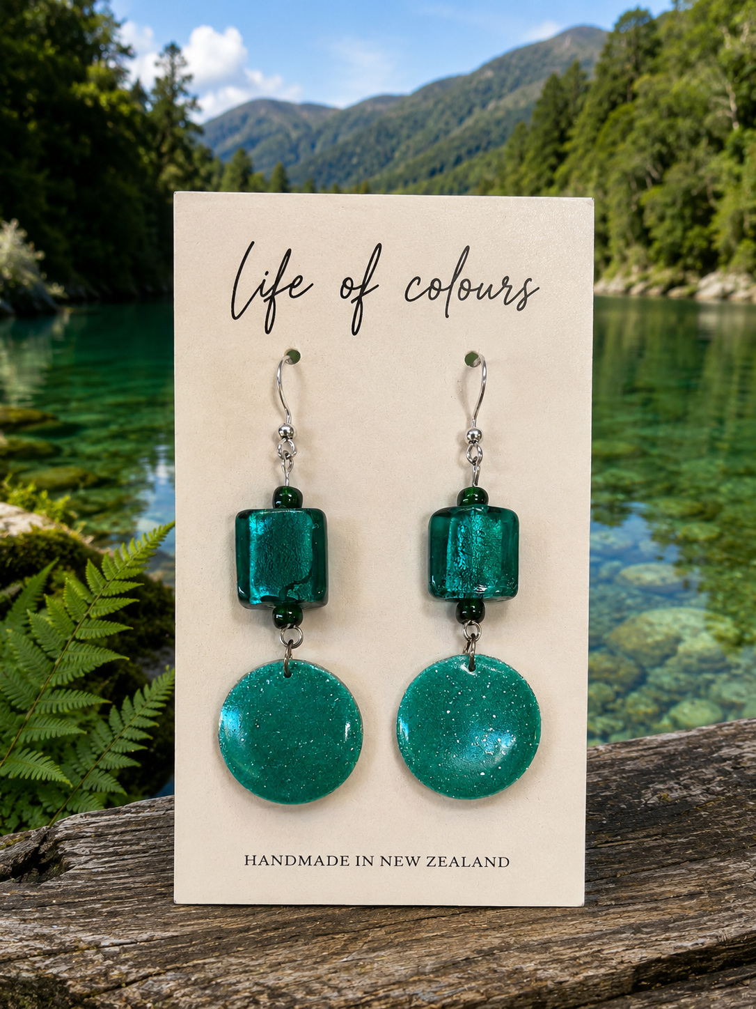 Emerald Lake Earrings