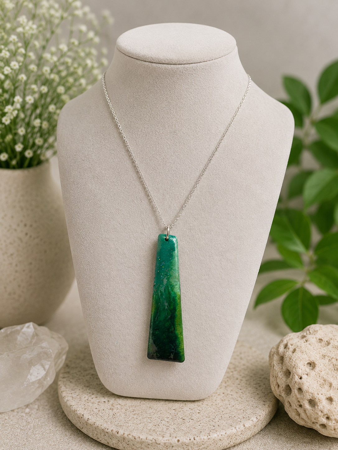 Forest Canopy Necklace - Reversible