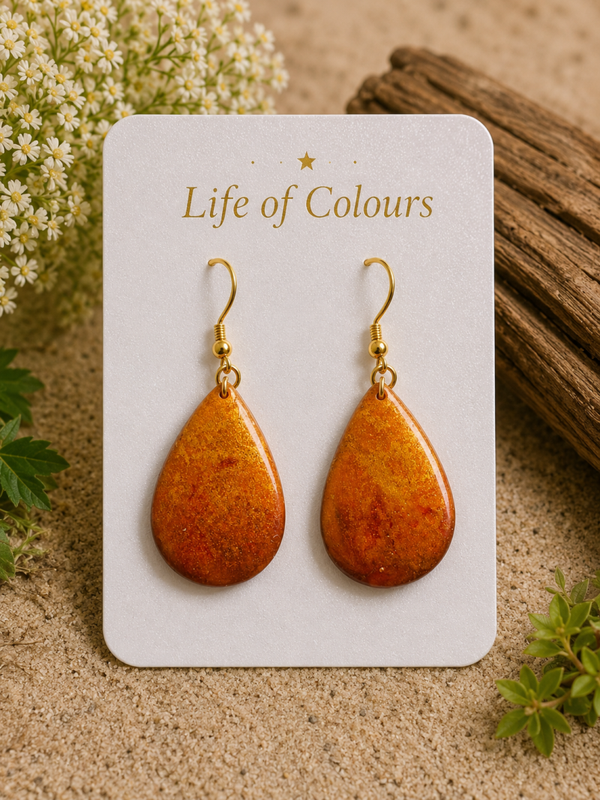 Golden Nectar Earrings