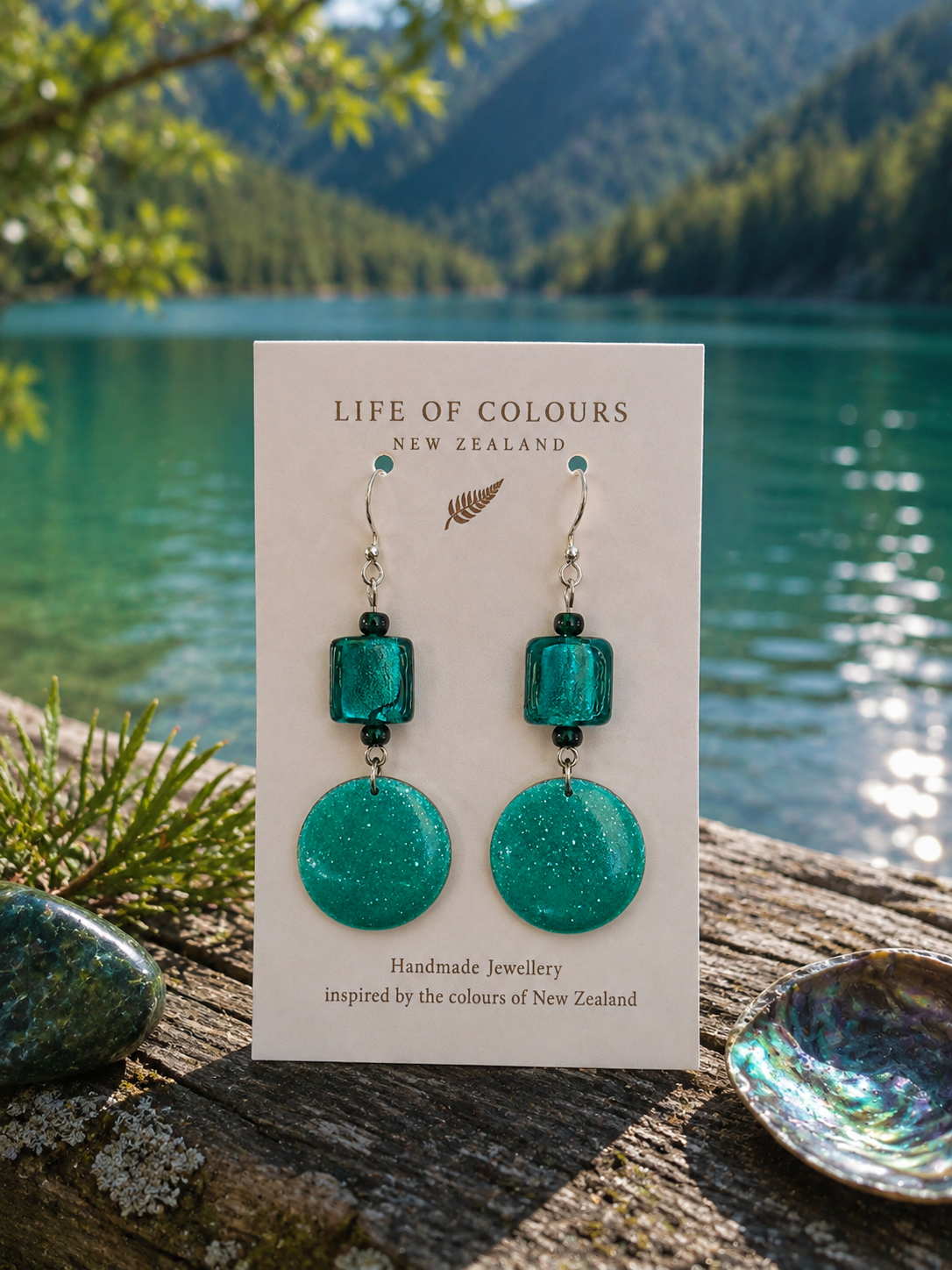 Emerald Lake Earrings
