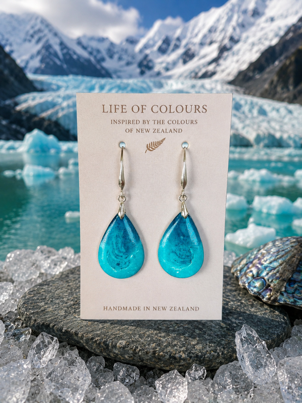 Glacial Wave Earrings
